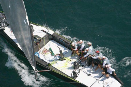 russell coutts launching and test